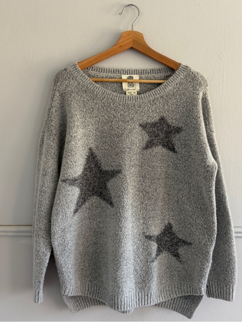 ANTHROPOLOGIE > Tinsel Star Sweater - Picture 3 of 4